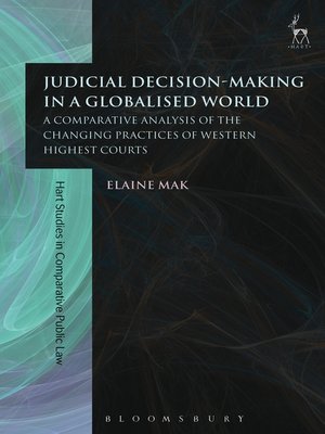 cover image of Judicial Decision-Making in a Globalised World
